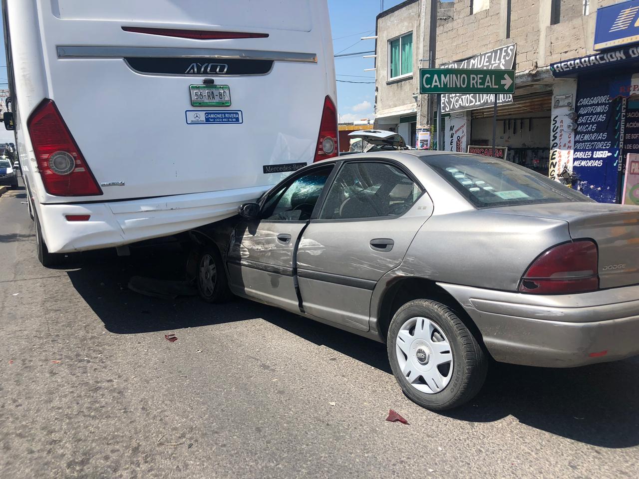 Ebrio conductor provoca choque múltiple en Zacatelco: hay dos ...